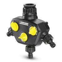 Распределитель 3-х канальный  G1, G3/4 арт 2.645-200.0