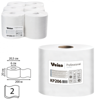 Полотенца бумажные с центральной вытяжкой Veiro Professional Comfort KP206