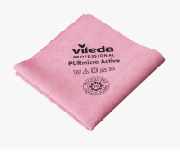 Салфетка ПУРмикро Актив Vileda Professional, красный, арт.174048
