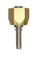 Фитинг обжимной DKF-W (DN08, М22х1.5гEASY!Lock, оцинк) RC